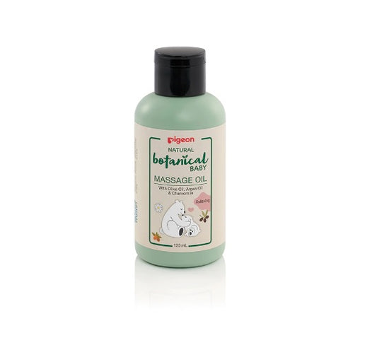 Pigeon Natural Botanical Baby Massage Oil 120mL