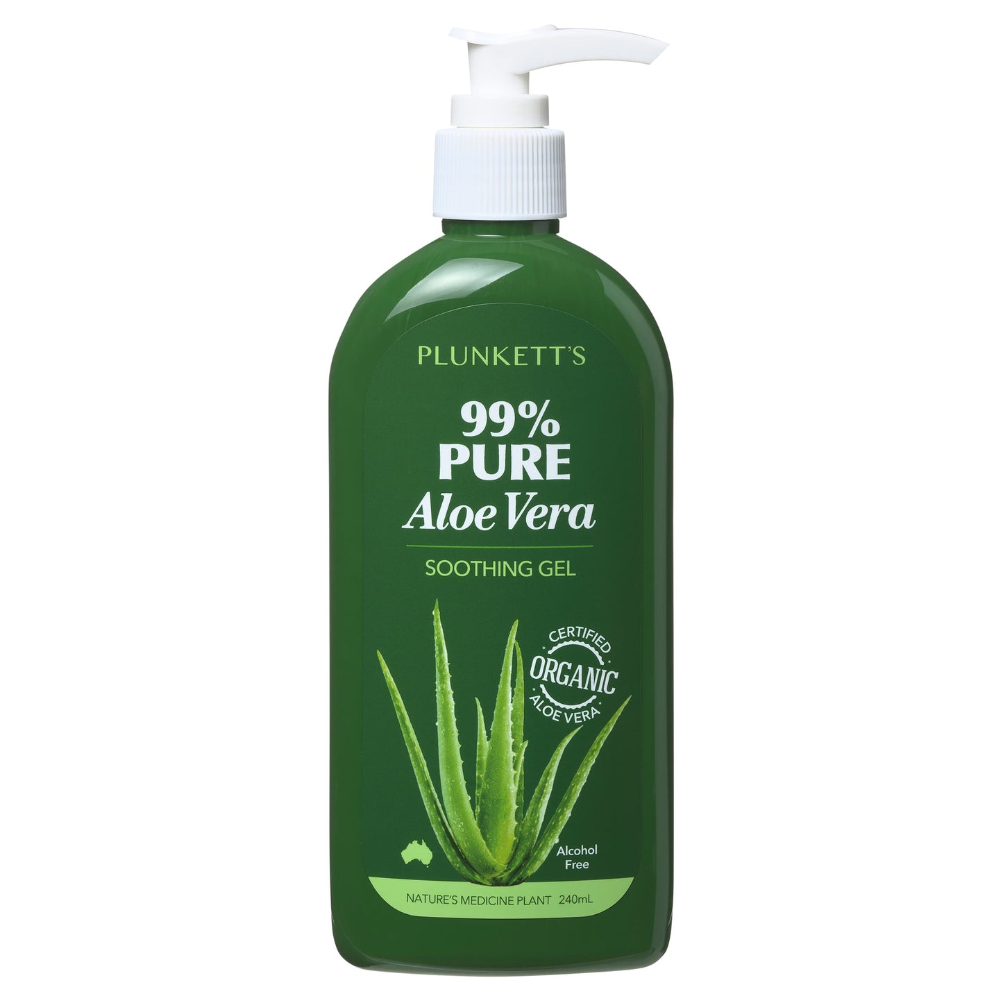 Plunketts Aloe Vera 99% Gel 240mL