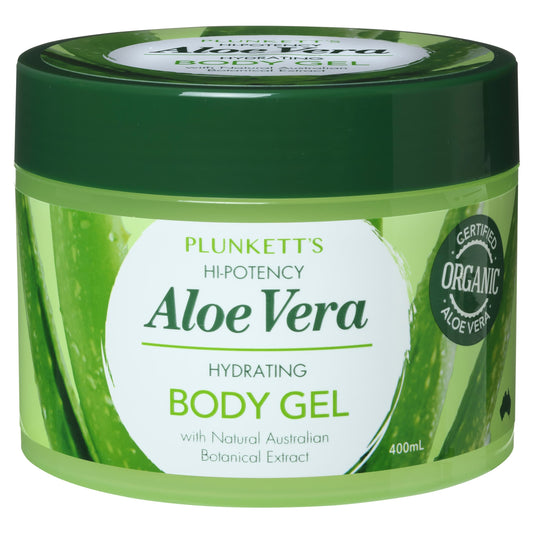 Plunketts Aloe Vera Hi-Potency Hydrating Body Gel 400mL