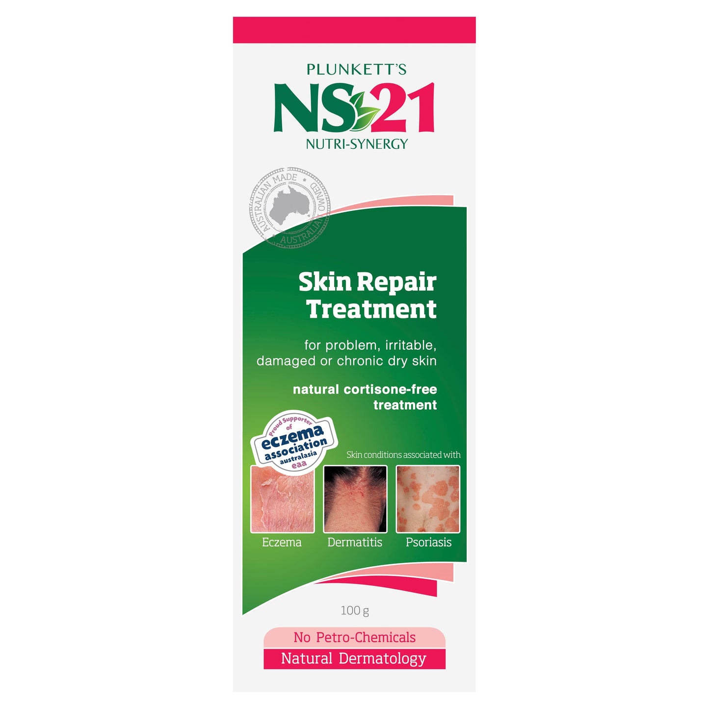 Plunketts NS21 Skin Repair Treatment 100g