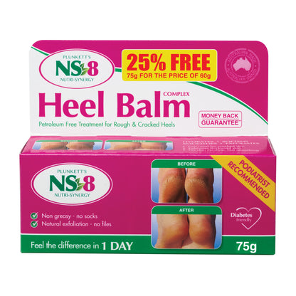 Plunketts NS8 Heel Balm Complex 75g