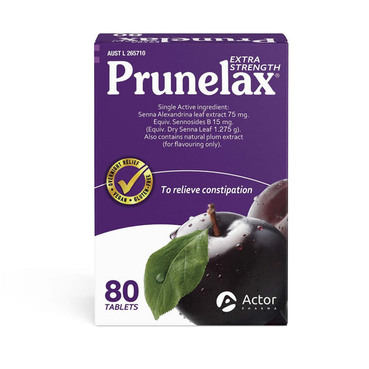 Prunelax Extra Strength Tablets 80