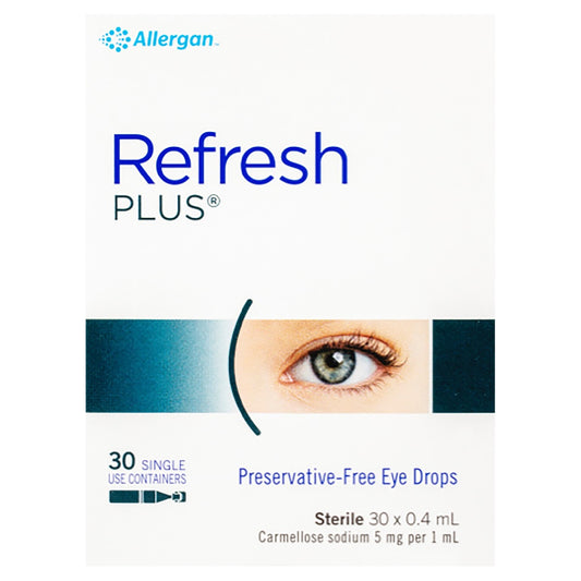 Refresh Plus Eye Drops 0.4ml 30 Pack