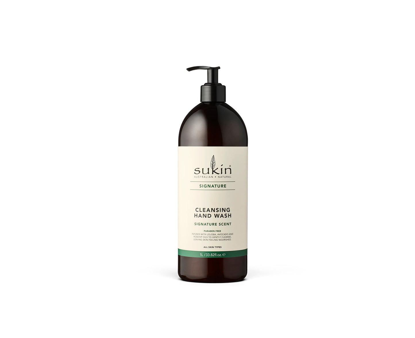 Sukin Cleansing Hand Wash Pump 1L