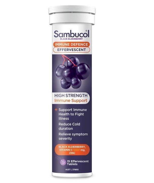 Sambucol Immune Defence Effervescent Tablets 15