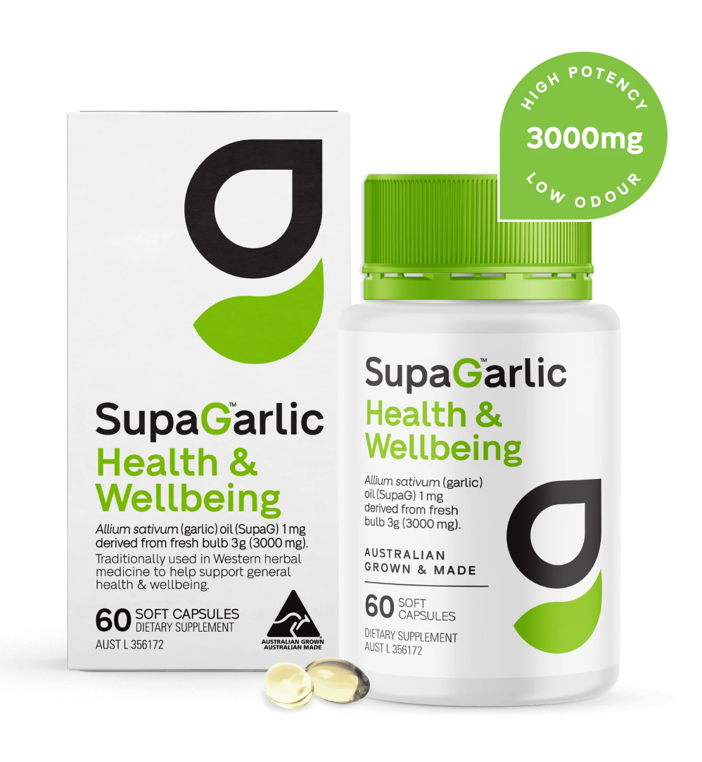 SupaGarlic Health & Wellbeing Soft Capsules 60