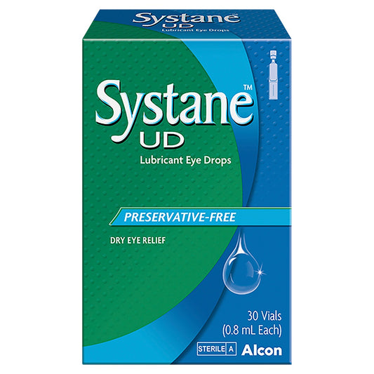 Systane UD Lubricating Eye Drops 0.8ml 30 Pack