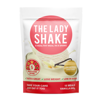 The Lady Shake Vanilla Powder 840g