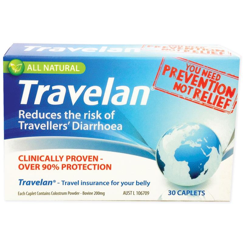 Travelan Caplets 30