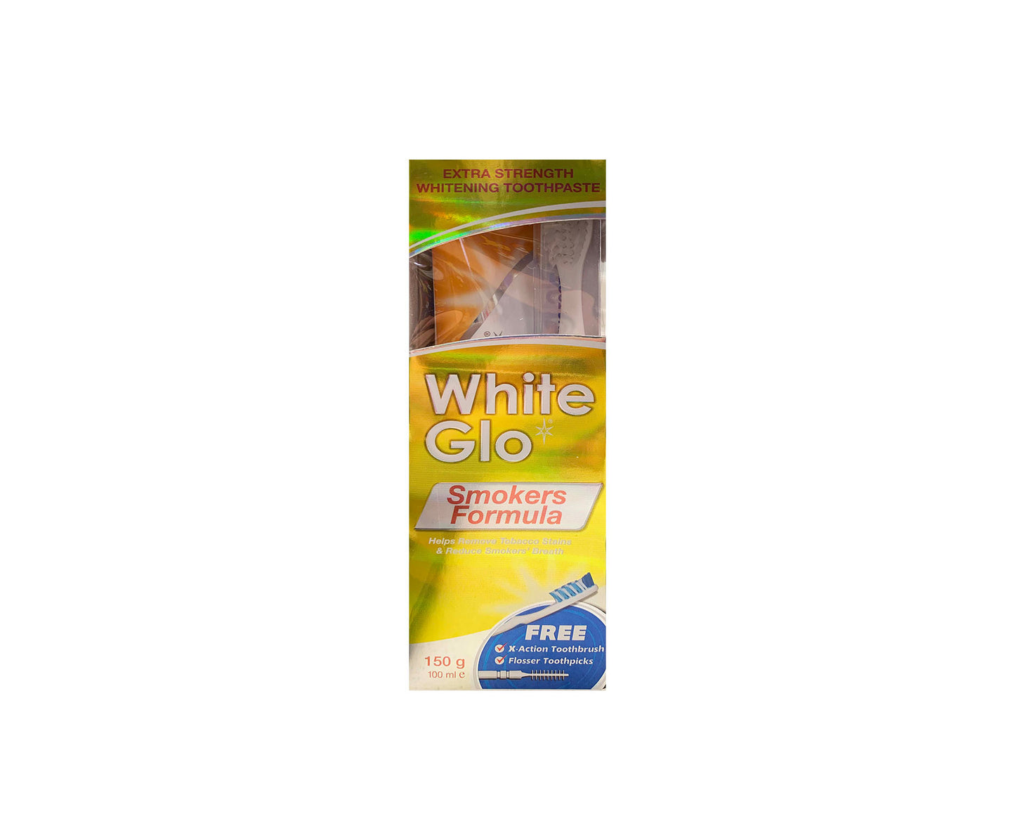 White Glo Smokers Formula Whitening Toothpaste 150g